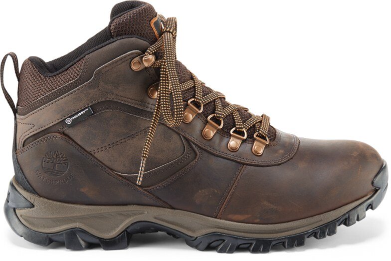 Timberland Earthkeepers Mt. Maddsen WP Mid Hiking Boots - Men's • $99 •  REI Link  • Color options: Black and brown