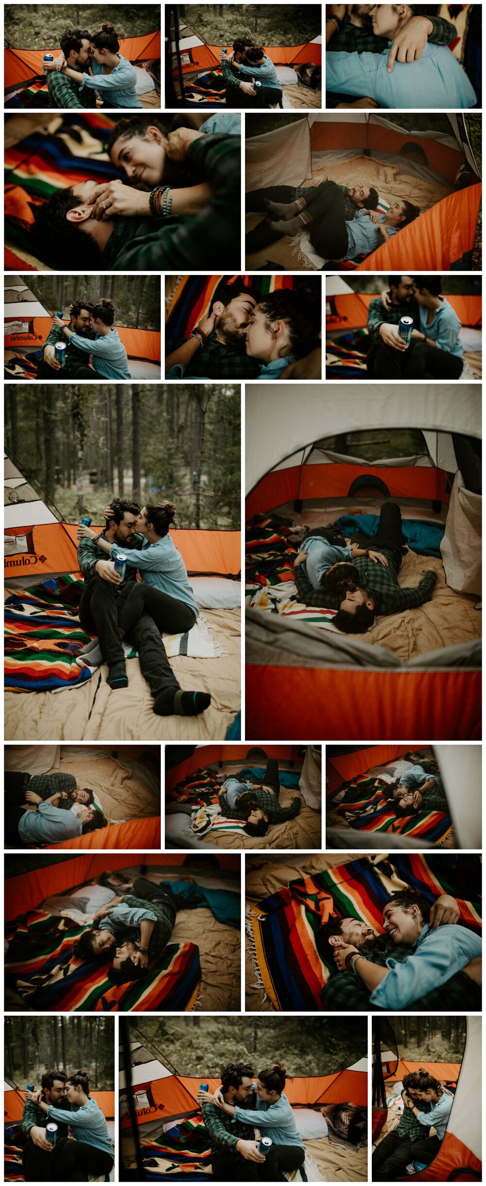 If you and your significant other don’t giggle like kids at a sleepover all night in your tent, are you really even soulmates? Well, you probably still are. But giggles are more fun!