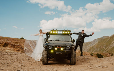 Adventurous Off-Roading Elopement in Ouray, Colorado